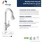 Keeney Mfg Single Handle Pull-Down Kitchen Faucet, Polished Chrome, Flow Rate (GPM): 1.8 FUS78CCP - alternate 8